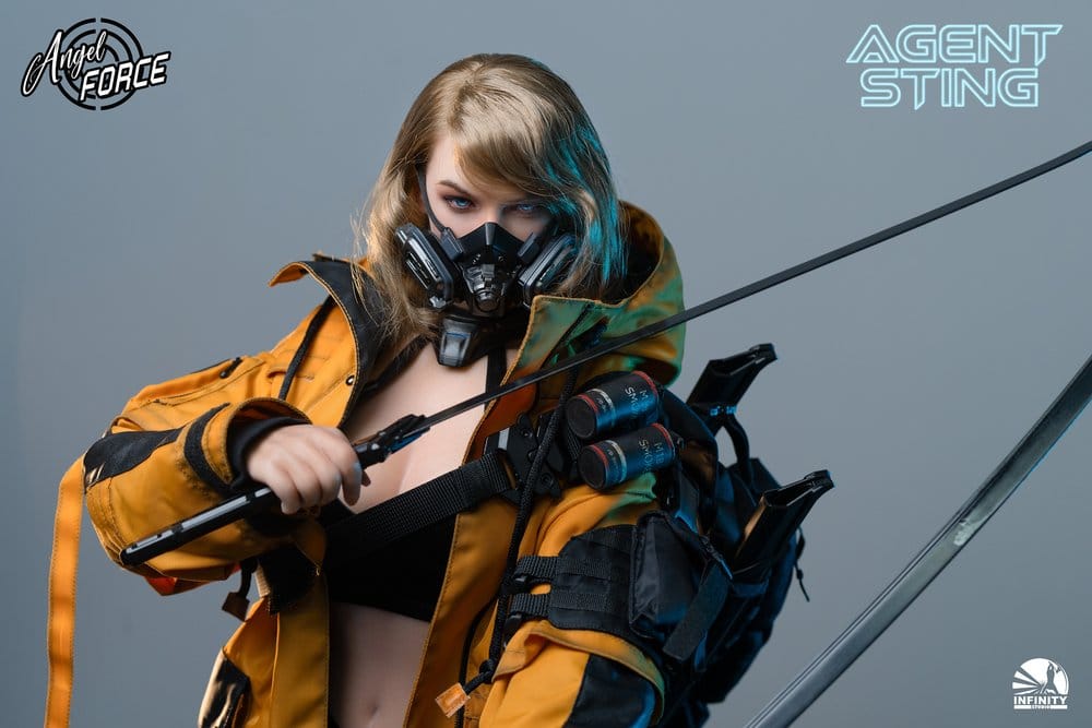 Angel Force Silicone Action Figure 1/3 Agent Sting 70 cm