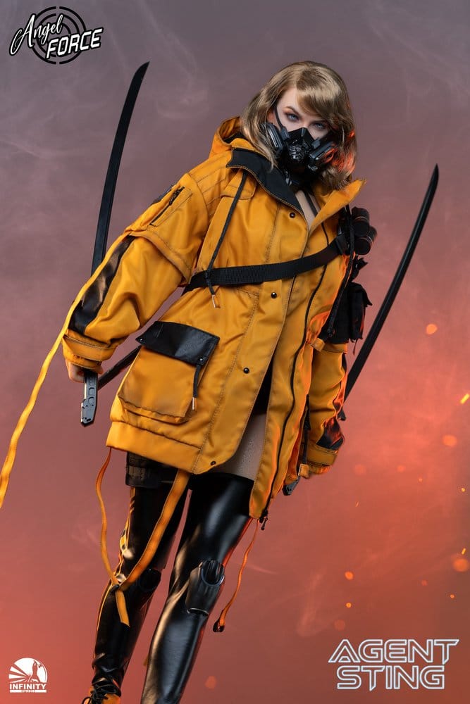 Angel Force Silicone Action Figure 1/3 Agent Sting 70 cm