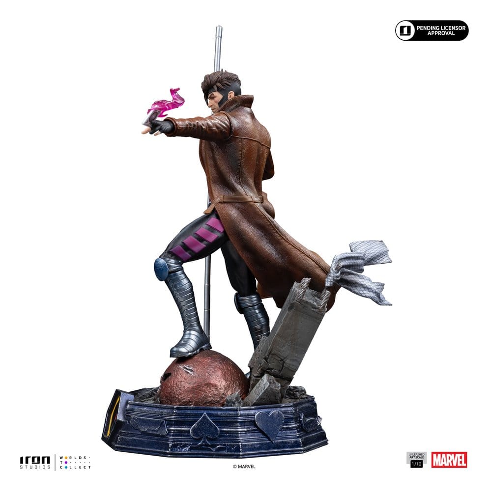 Marvel Gambit Unleashed Art Scale Statue 1/10 Gambit 28 cm
