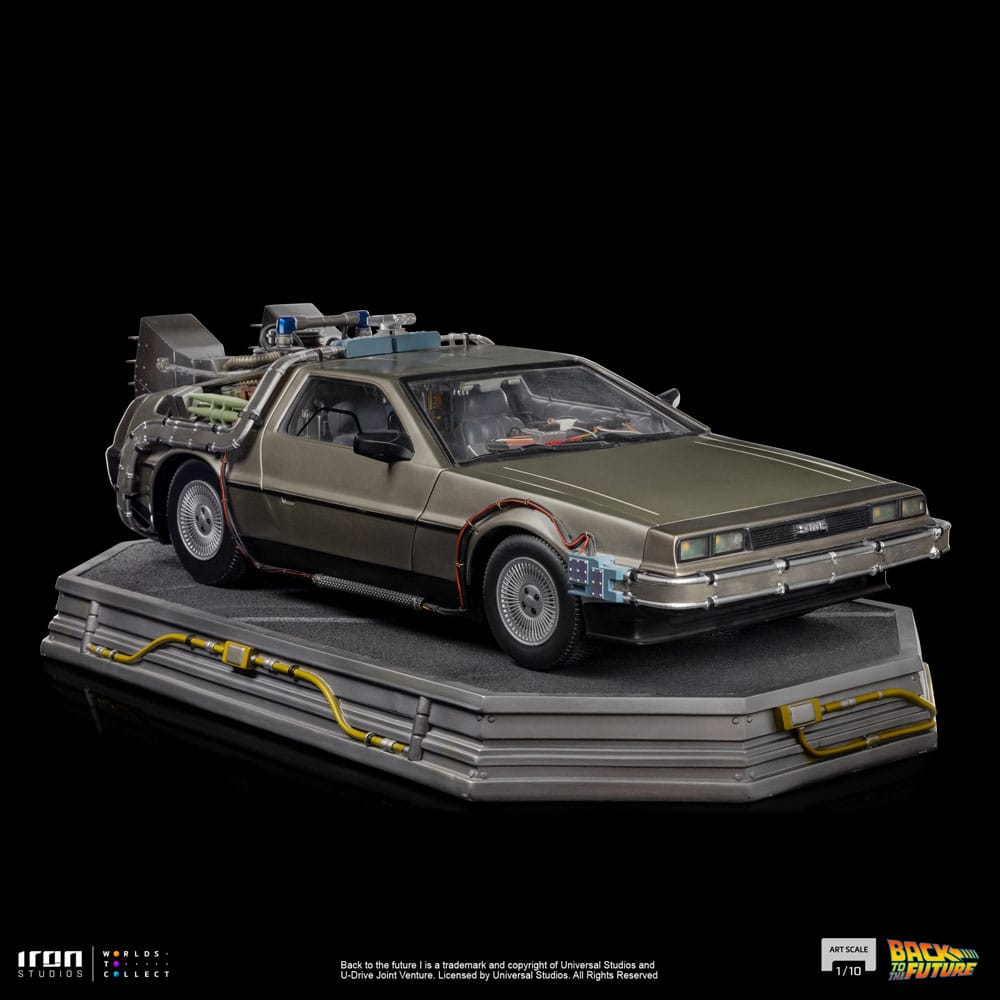 Back to the Future Art Scale Statue 1/10 DeLorean 23 cm