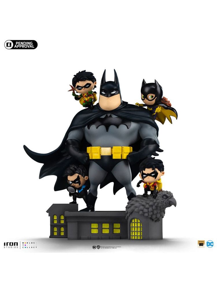 Batman Animated icons PVC Figure Batman Family 18 cm