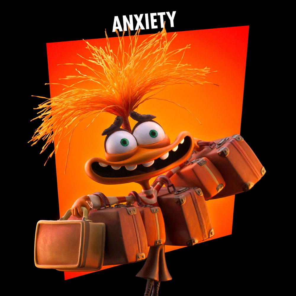 Inside Out 2 Art Scale Statue 1/10 Anxiety 18 cm