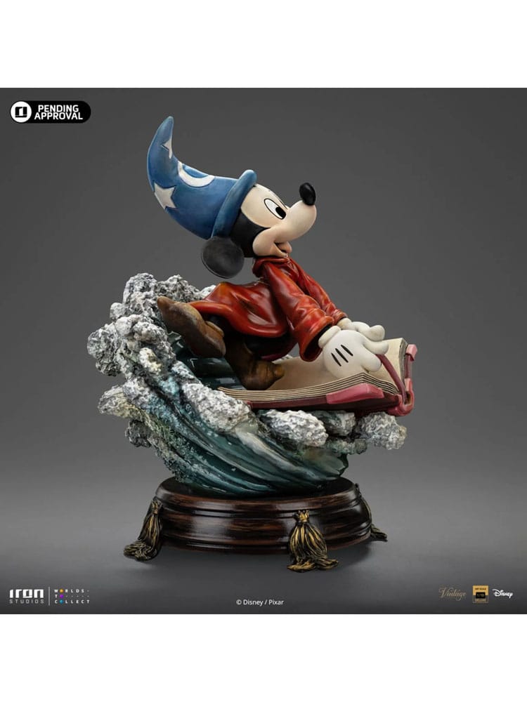 Disney Classics Vintage Collection Deluxe Art Scale Statue 1/10 Sorcerer Mickey 28 cm