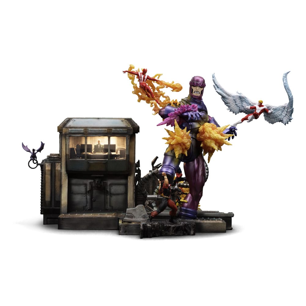 Marvel Demi Art Scale Statue 1/20 X-Men Danger Room Diorama B 43 cm