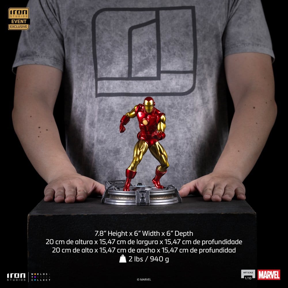 Marvel Art Scale Statue 1/10 Iron Man (CCXP Exclusive 2025) 20 cm