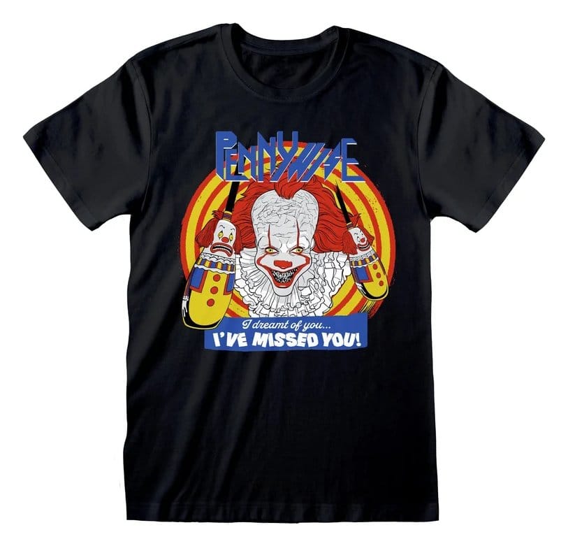 It T-Shirt Missed You Black Size S