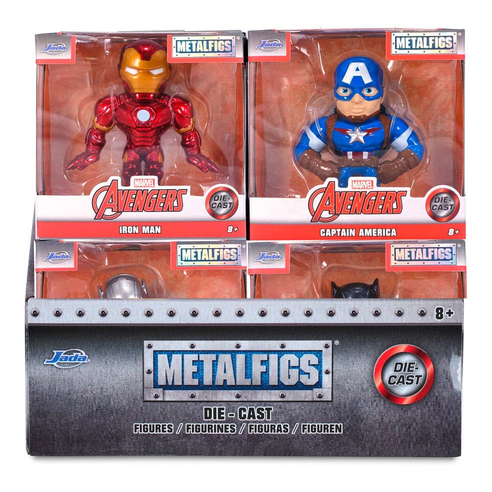 Marvel Diecast Mini Figure Avangers Display 5 cm (12)
