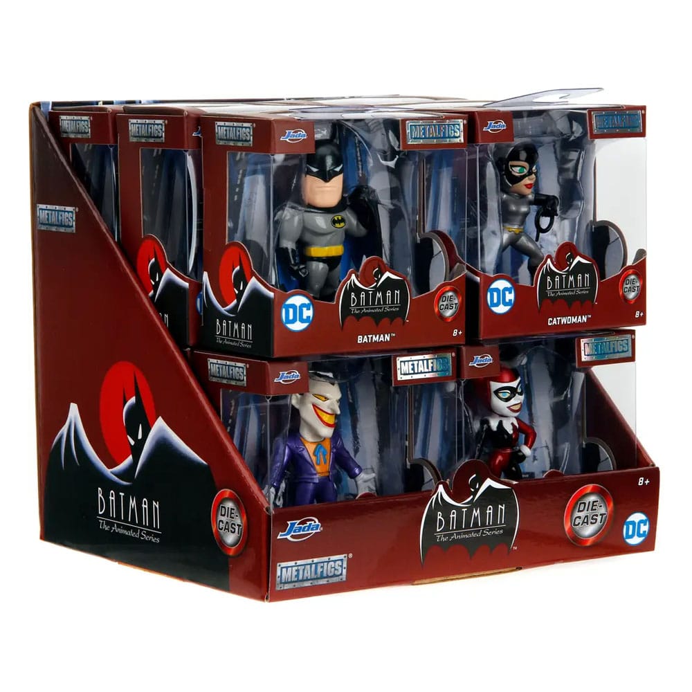 Batman Animated Series Nano Metalfigs Diecast Mini Figures Wave 2 7 cm Assortment (12)