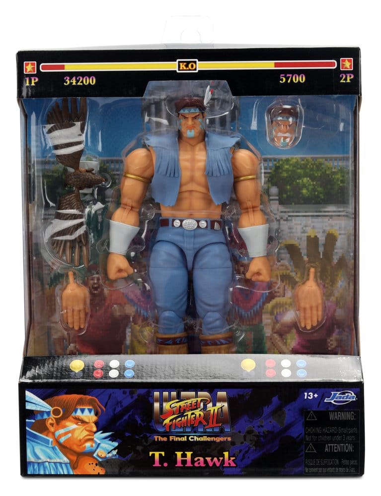 Ultra Street Fighter II: The Final Challengers Action Figure 1/12 Hawk 20 cm