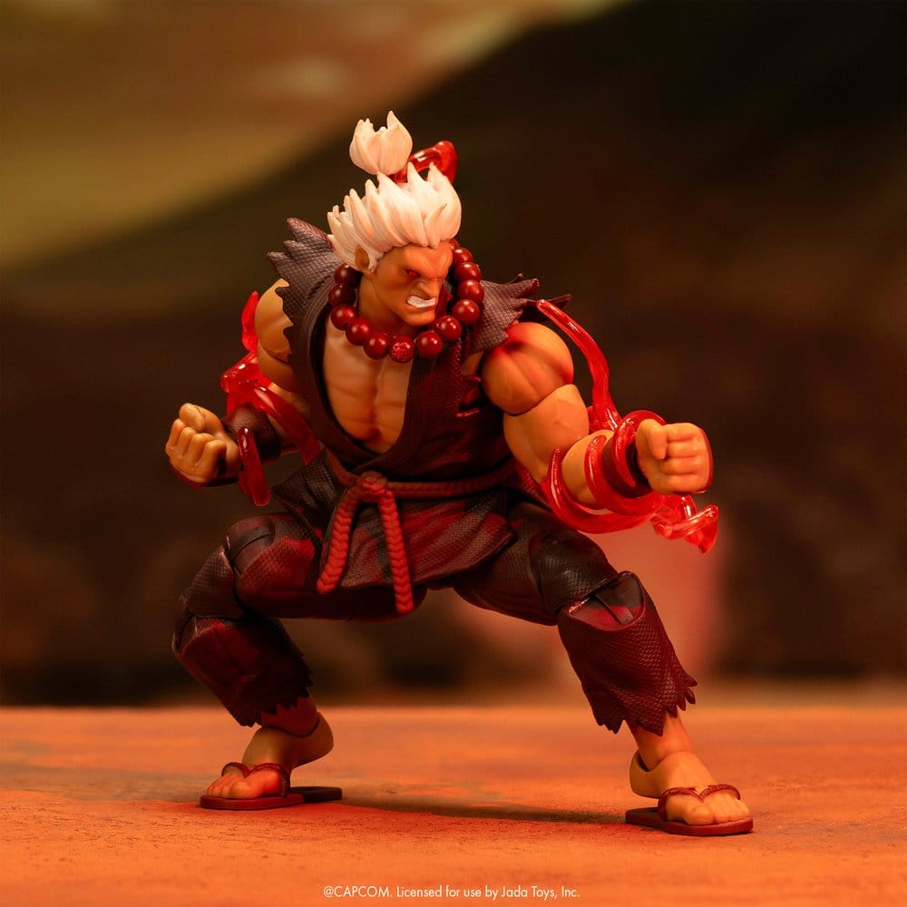 Ultra Street Fighter II: The Final Challengers Action Figure 1/12 Akuma 15 cm