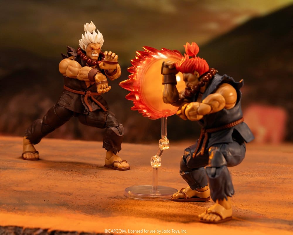 Ultra Street Fighter II: The Final Challengers Action Figure 1/12 Akuma 15 cm