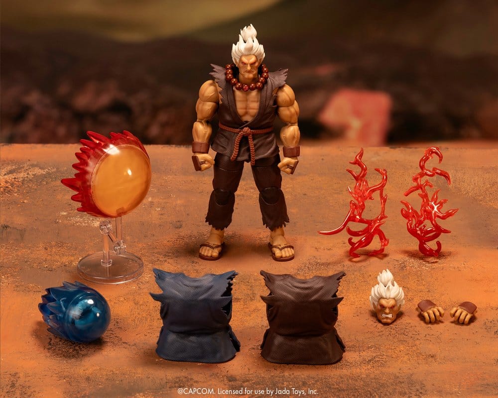 Ultra Street Fighter II: The Final Challengers Action Figure 1/12 Akuma 15 cm