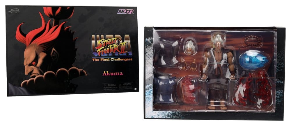 Ultra Street Fighter II: The Final Challengers Action Figure 1/12 Akuma 15 cm
