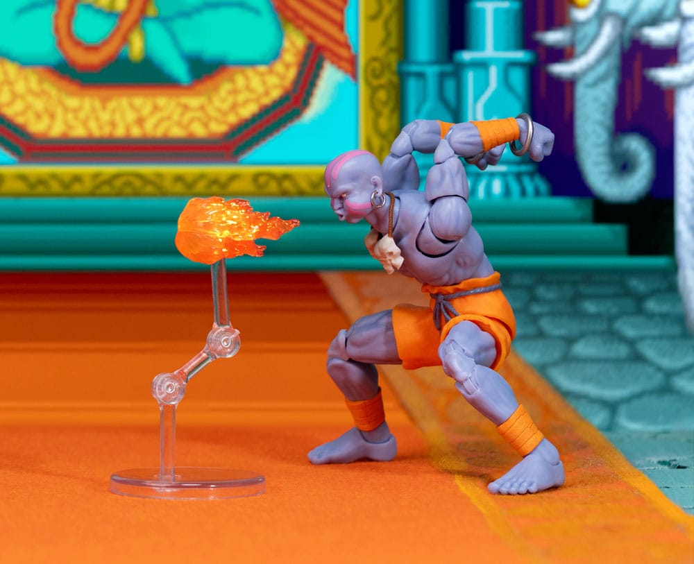Ultra Street Fighter II: The Final Challengers Action Figure 1/12 Dhalsim Deluxe 15 cm