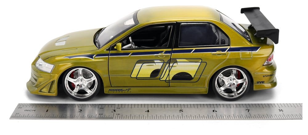 Fast & Furious Diecast Model 1/24 Anniversary Mitsubishi 9 cm