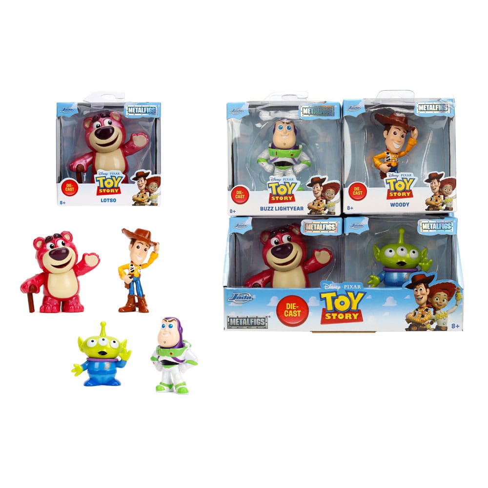 Toy Story Nano Metalfigs Diecast Mini Figures Wave 1 7 cm Assortment (12)