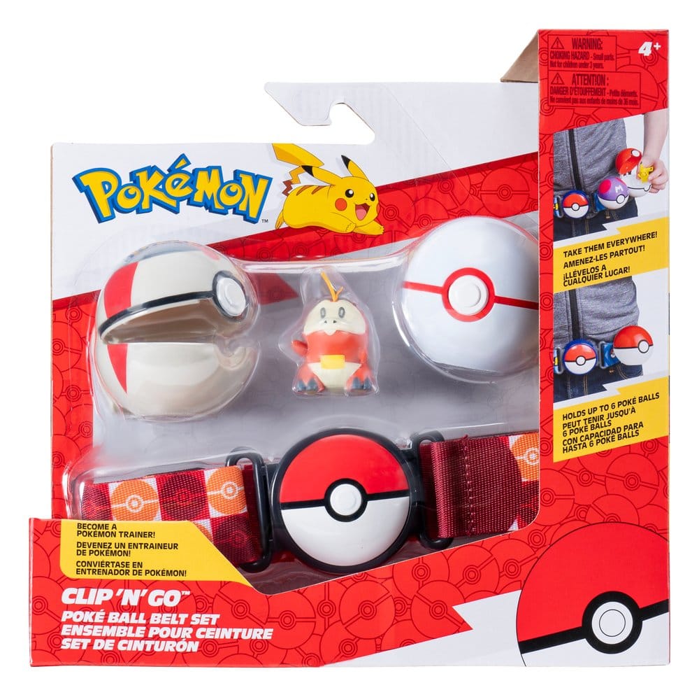 Pokémon Clip 'n' Go Belt Set ver. 20 Assortment (4)