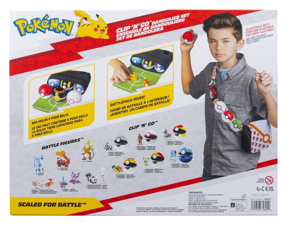 Pokémon Clip 'n' Go Bandolier Set ver. 6 Assortment (4)