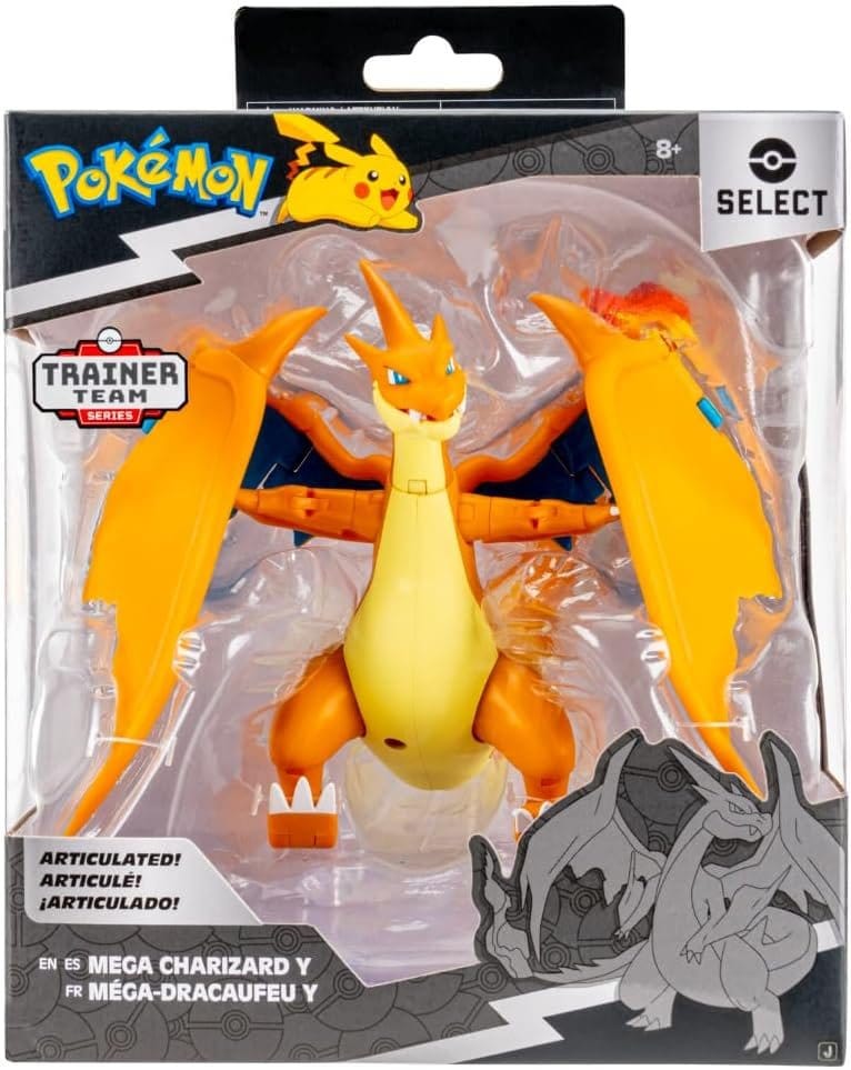 Pokémon Select Super-Articulated Figure Mega Charizard Y 15 cm