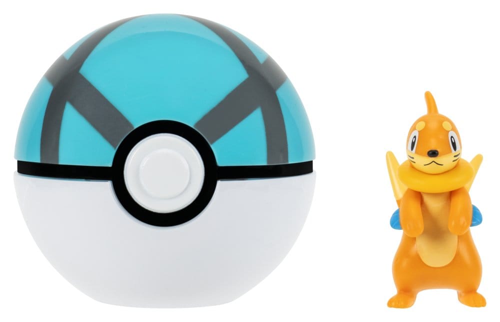Pokémon Clip 'n' Go Action Figure Buizel & Net Ball