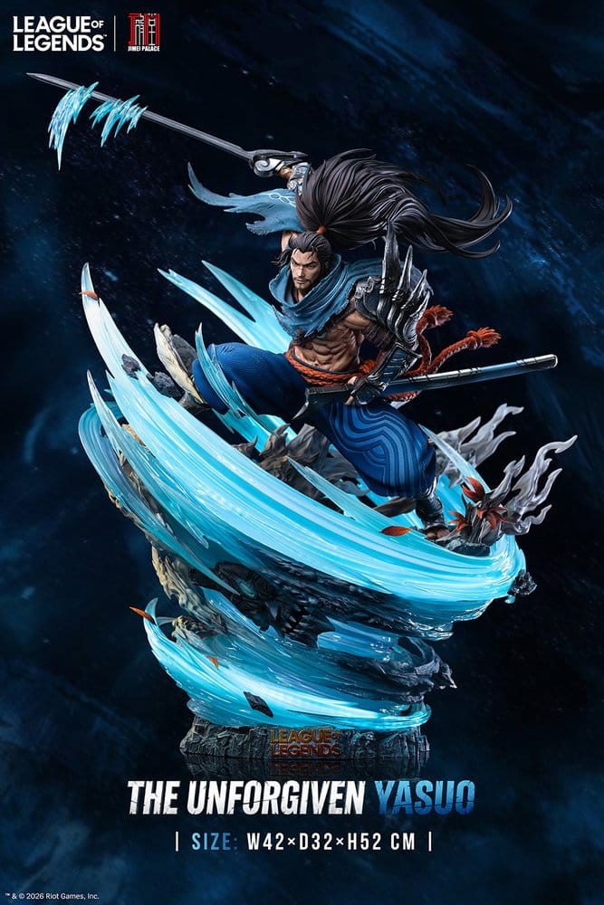 League of Legends Statue The Unforgiven Yasuo 52 cm