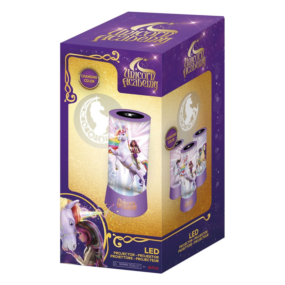 Unicorn Academy Nightlight with Projector Star