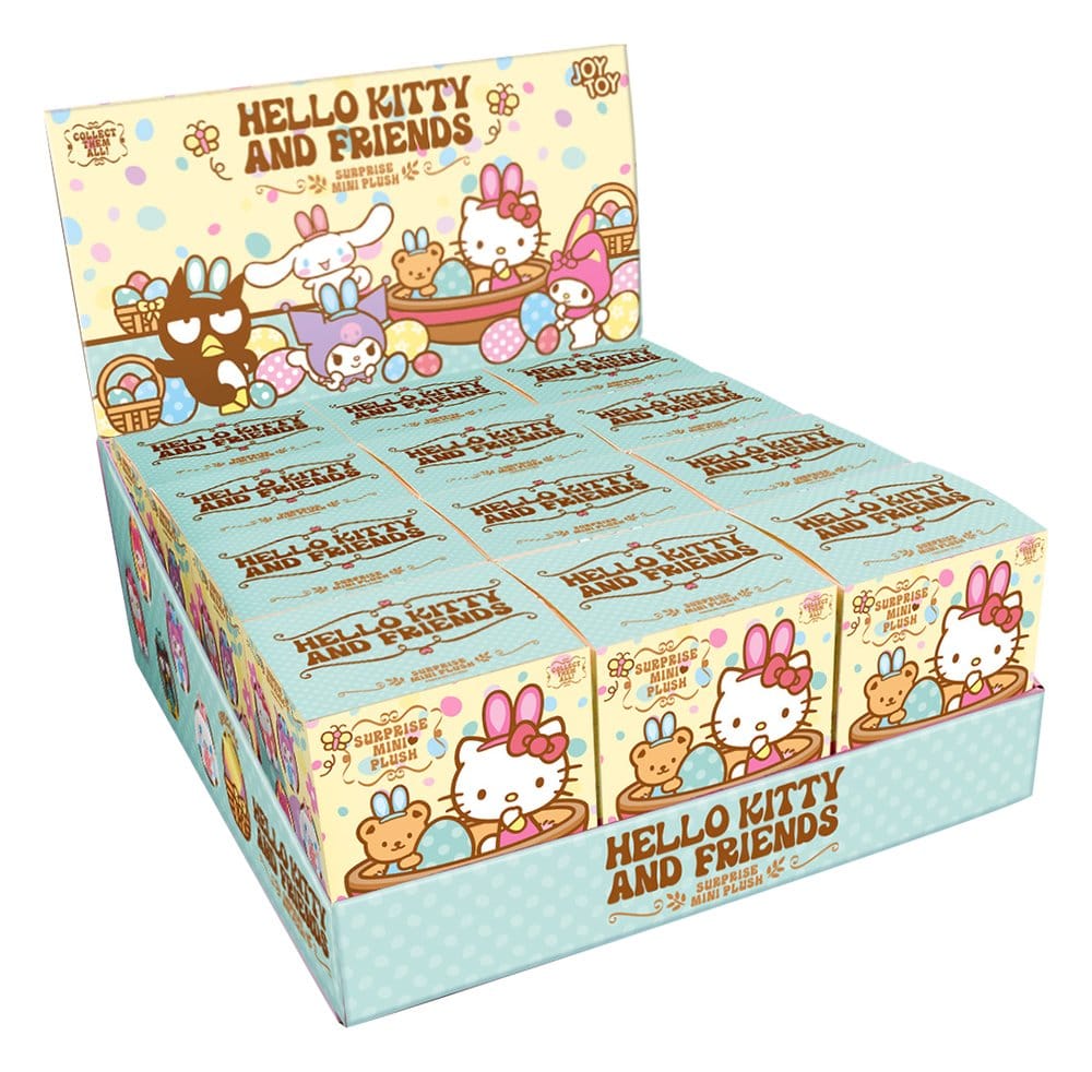 Sanrio Mini Plush Figures Hello Kitty and Friends Easter 12 cm Blind Box Display (12)