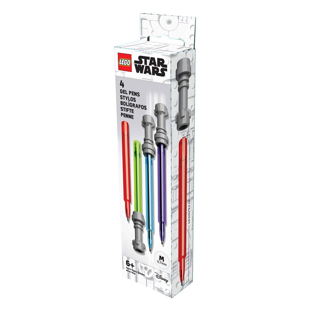 LEGO Star Wars Gel Pens 4-Pack Lightsaber