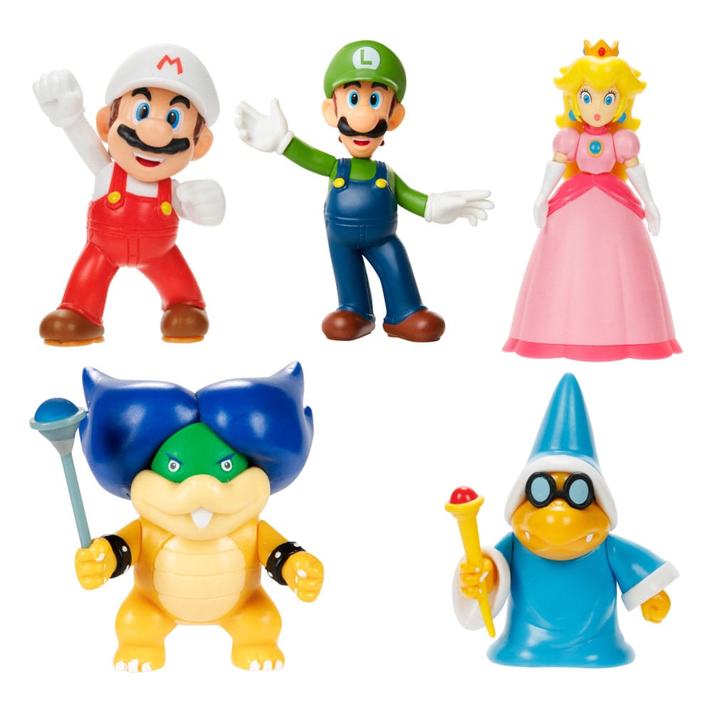 World of Nintendo Mini Figure Super Mario Wave 54 6 cm Assortment (8)