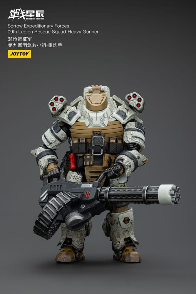 Battle For the Stars Action Figure Sorrow Expeditionary Forces 09th Legion Rescue Squad-Heavy Gunner 16 cm