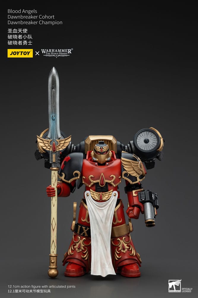 Warhammer The Horus Heresy Action Figure 1/18 Blood Angels Raldoron First Captain of the Blood Angels 13 cm