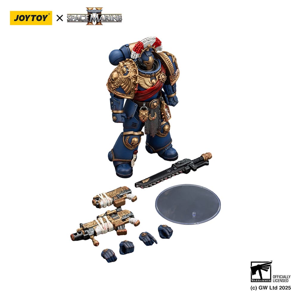 Warhammer 40,000: Space Marine 2 Action Figure Ultramarines Relic Secundus Armour 20 cm