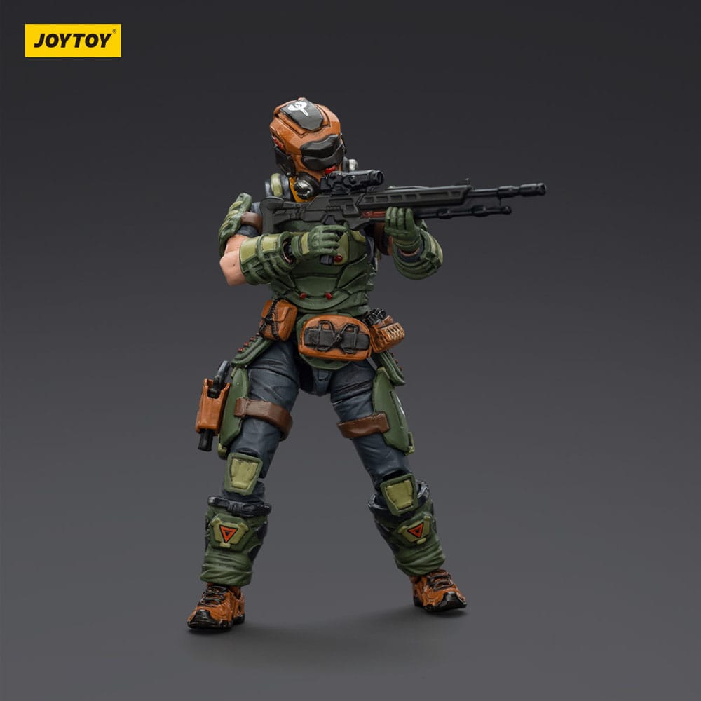 Steel Ride Corps Dark Source Action Figure Assaulter Stephen 7 cm