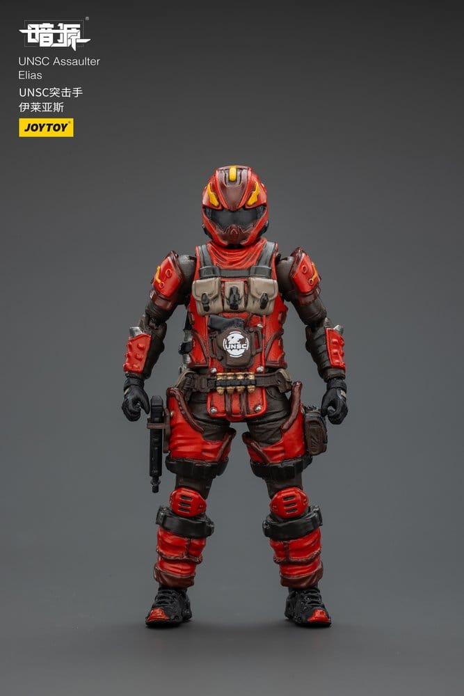 UNSC Dark Source Action Figure Assaulter Elias 7 cm
