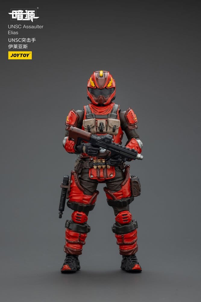 UNSC Dark Source Action Figure Assaulter Elias 7 cm