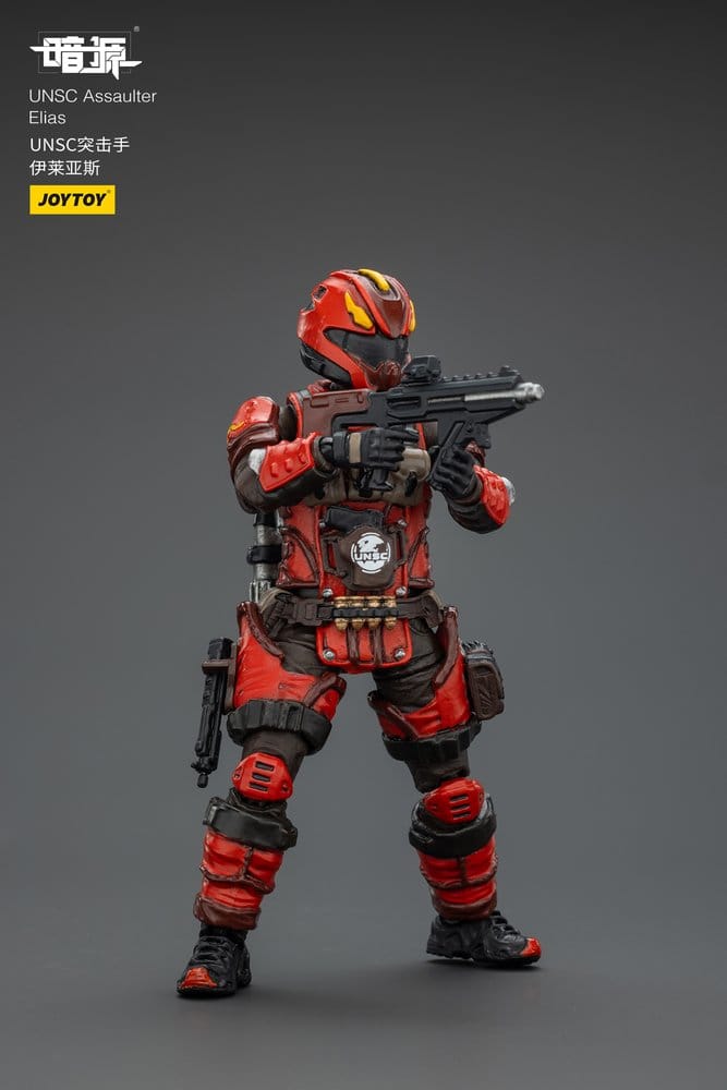 UNSC Dark Source Action Figure Assaulter Elias 7 cm