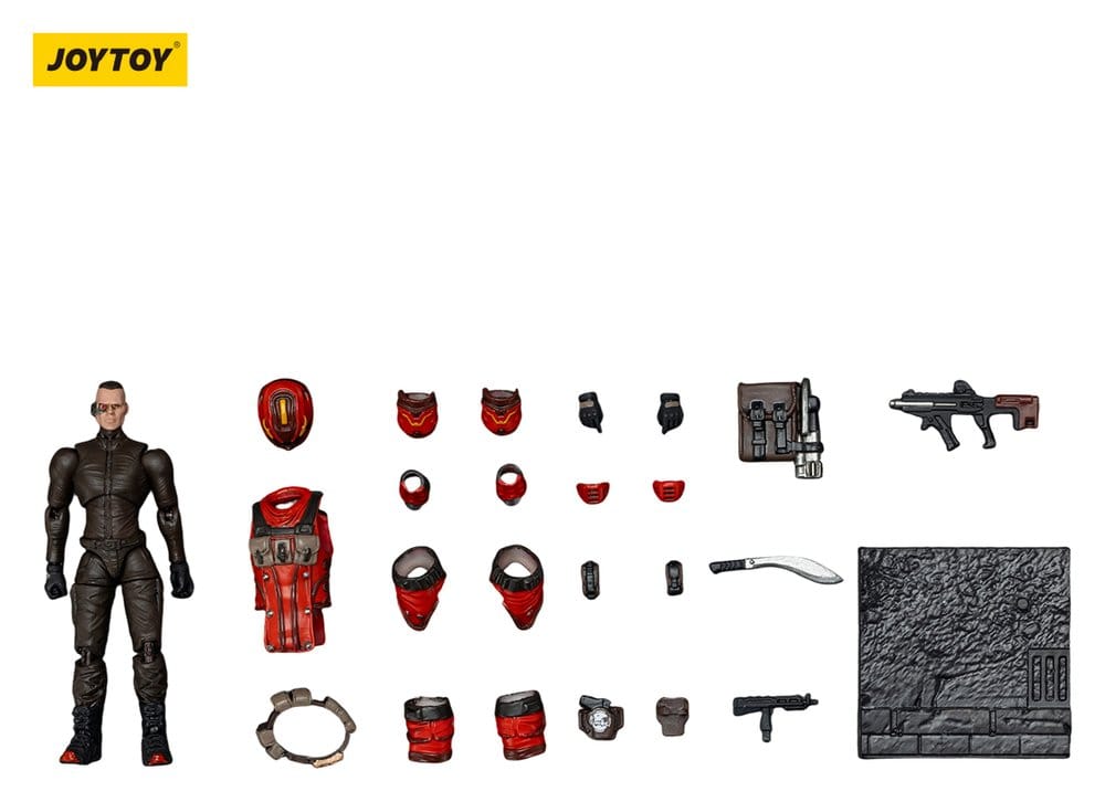 UNSC Dark Source Action Figure Assaulter Elias 7 cm