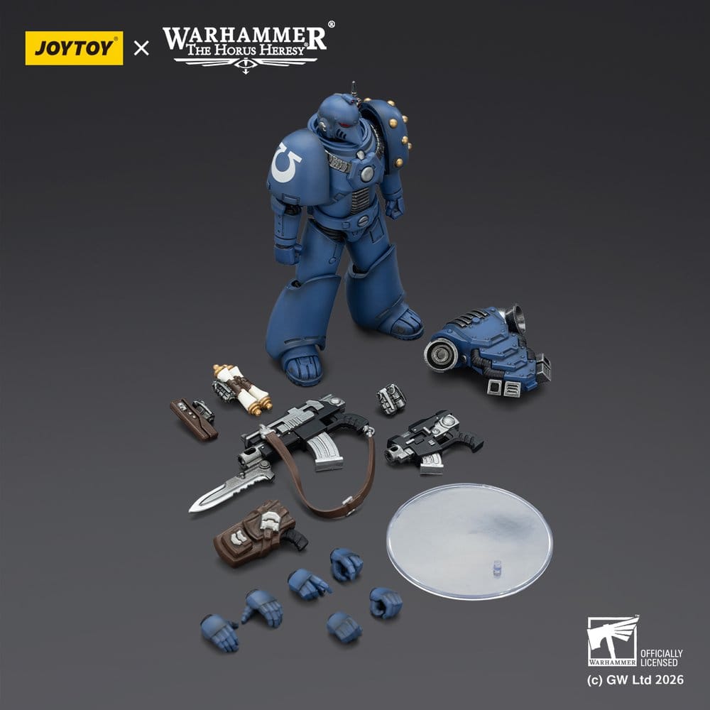 Warhammer The Horus Heresy Action Figure White Scars MKVI Tactical Legionary 12 cm