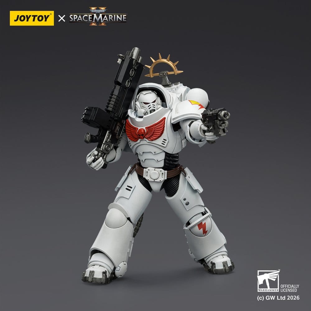 Warhammer 40,000 Action Figure Game Edition White Scars Heavy Intercessor 13 cm