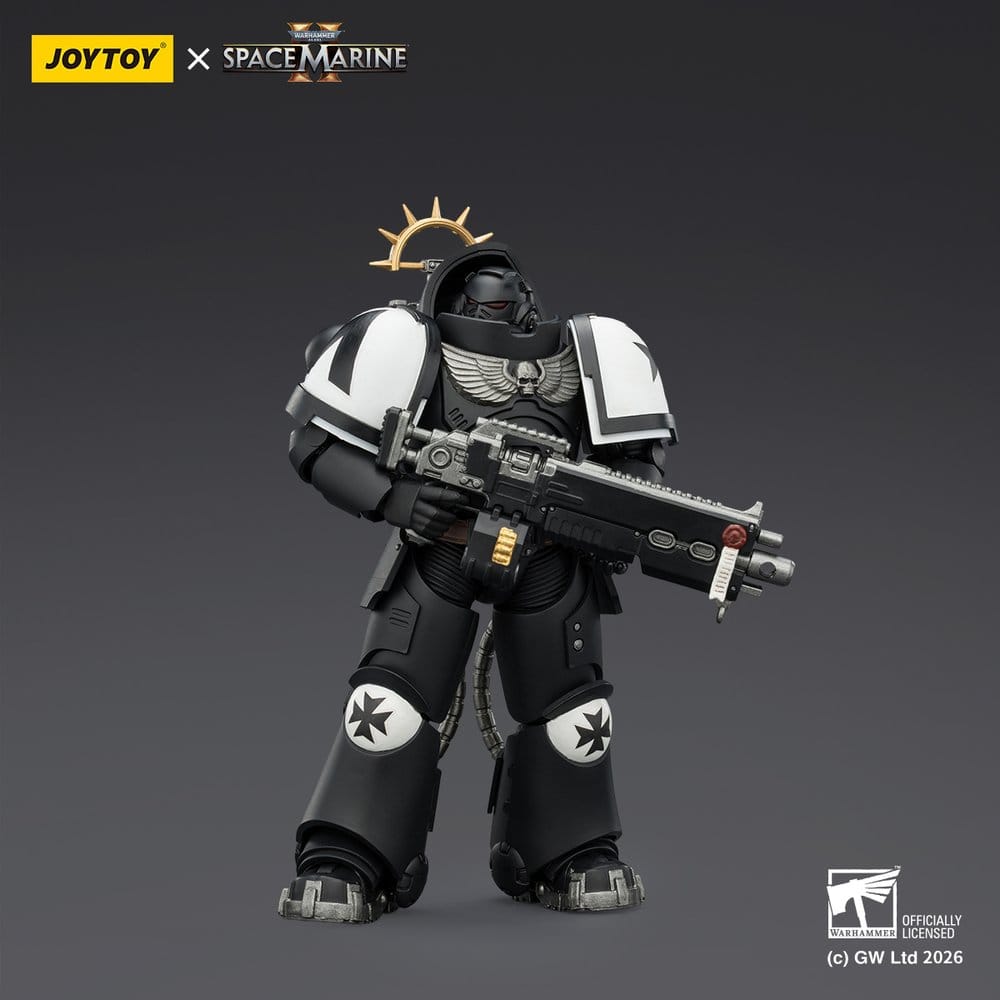 Warhammer 40,000 Action Figure Game Edition Black Templars Heavy Intercessor 13 cm