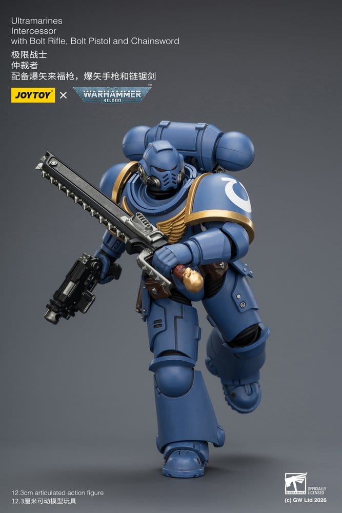 Warhammer 40,000 Action Figure Ultramarines Intercessor 12 cm