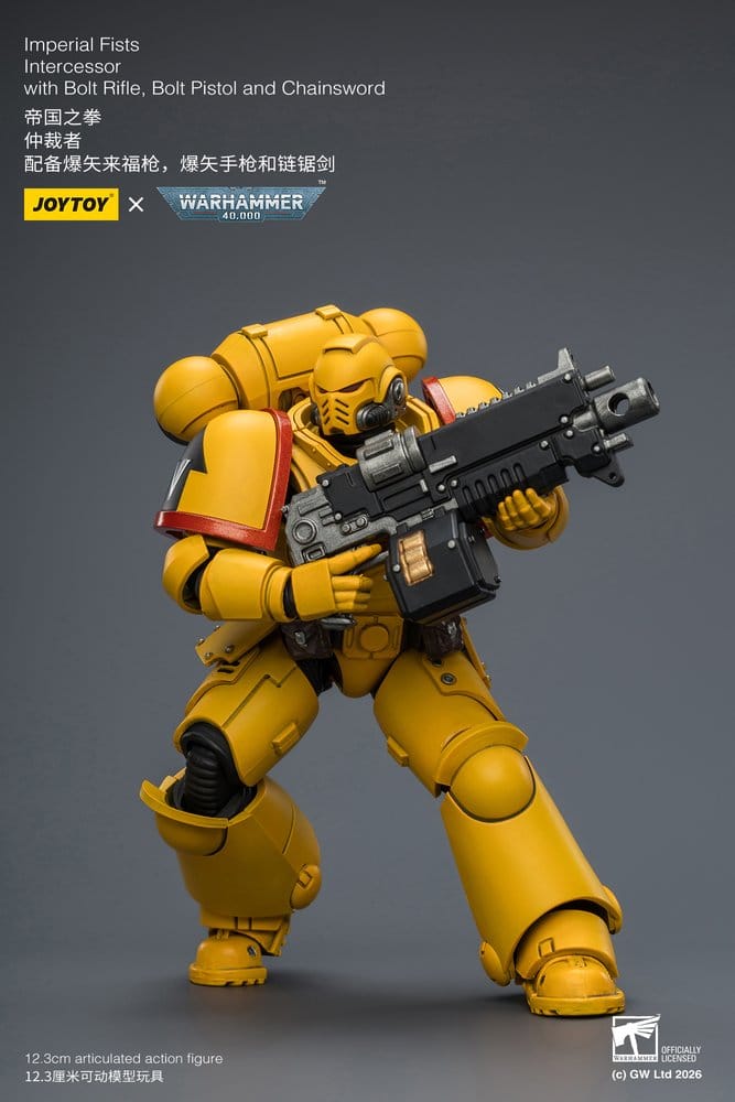 Warhammer 40,000 Action Figure Imperial Fists Intercessor 12 cm