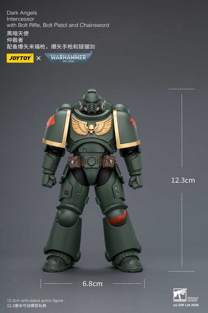 Warhammer 40,000 Action Figure Dark Angels Intercessor 12 cm