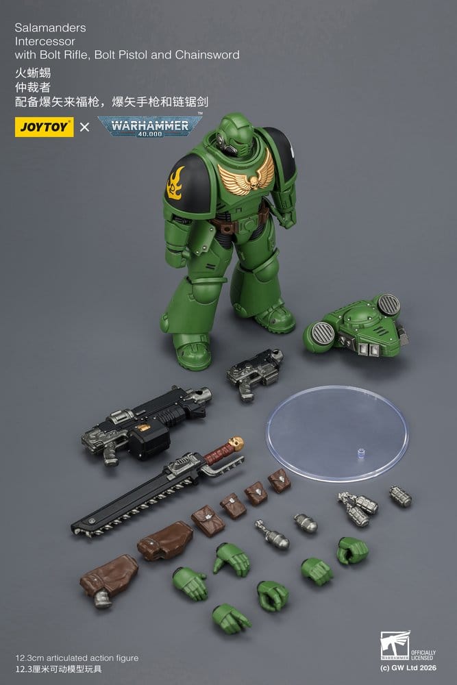 Warhammer 40,000 Action Figure Salamanders Intercessor 12 cm
