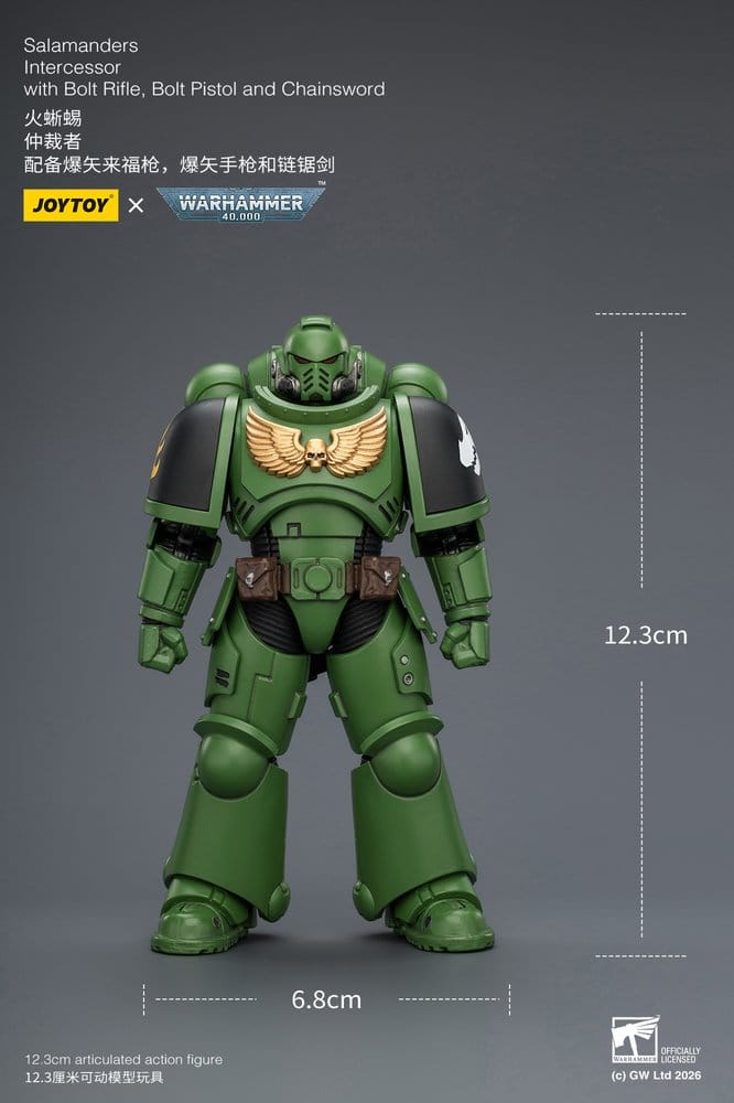 Warhammer 40,000 Action Figure Salamanders Intercessor 12 cm