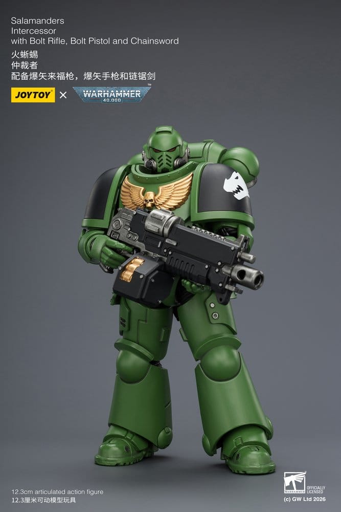 Warhammer 40,000 Action Figure Salamanders Intercessor 12 cm