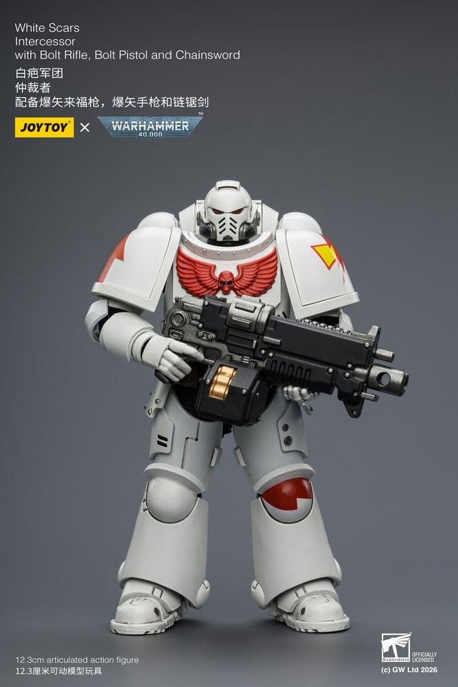 Warhammer 40,000 Action Figure White Scars Intercessor 12 cm