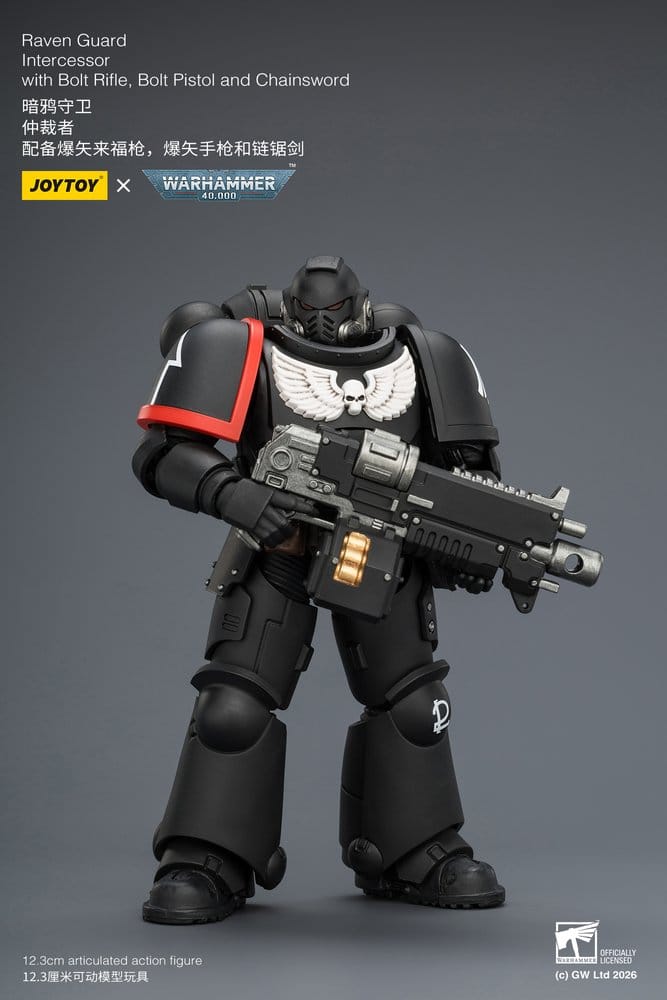 Warhammer 40,000 Action Figure Raven Guard Intercessor 12 cm