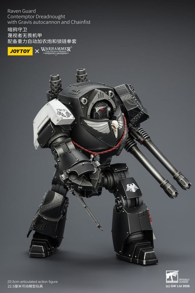 Warhammer 40,000 Action Figure Raven Guard Contemptor Dreadnought 23 cm