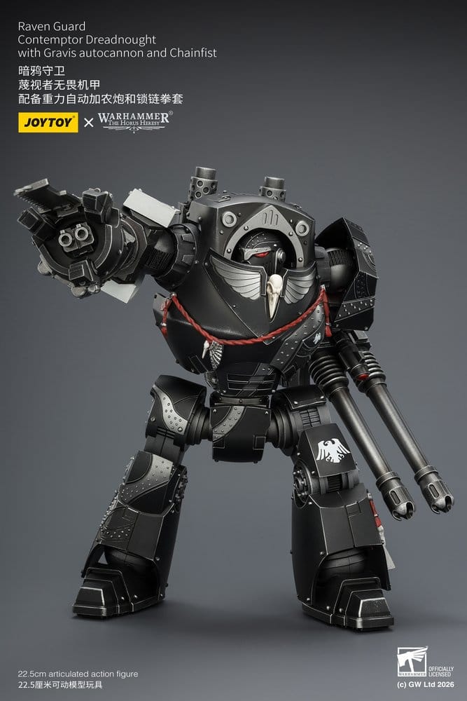 Warhammer 40,000 Action Figure Raven Guard Contemptor Dreadnought 23 cm